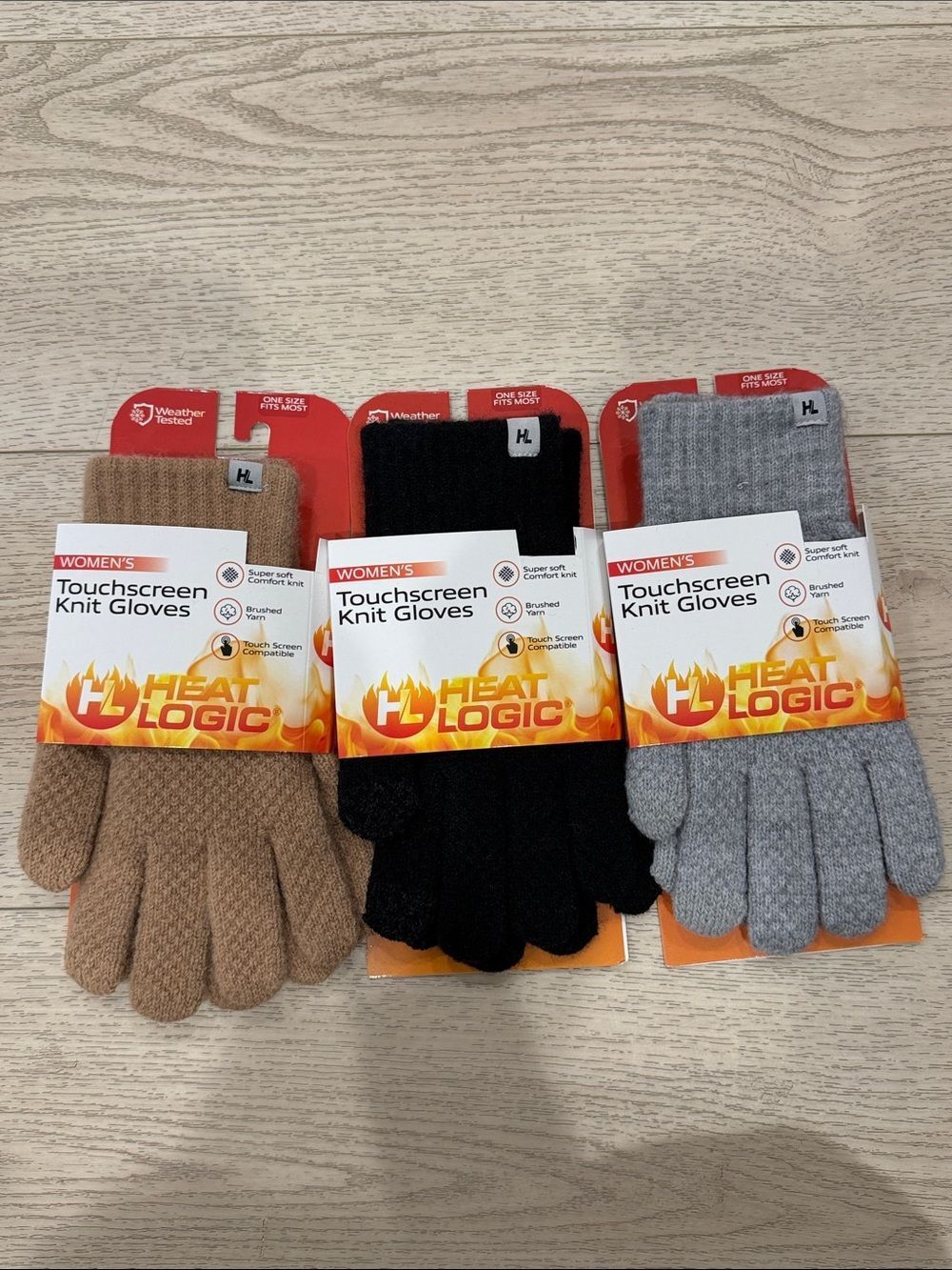 Touchscreen Knit Gloves